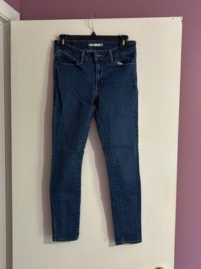 Levi’s 711 Skinny Dark Blue Women's Skinny Jeans